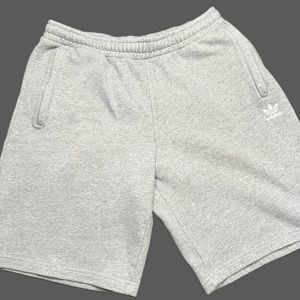 Adidas Sweat-shorts with drawstrings gray